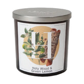 Candela Profumata Fragranza Incenso - Holy Wood & Green Lemon Candela Profumata PERNICI 350gr