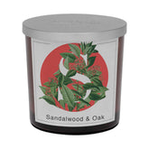 Candela Profumata Fragranza Legno Di Sandalo e Rovere - Sandalwood &amp; Oak 