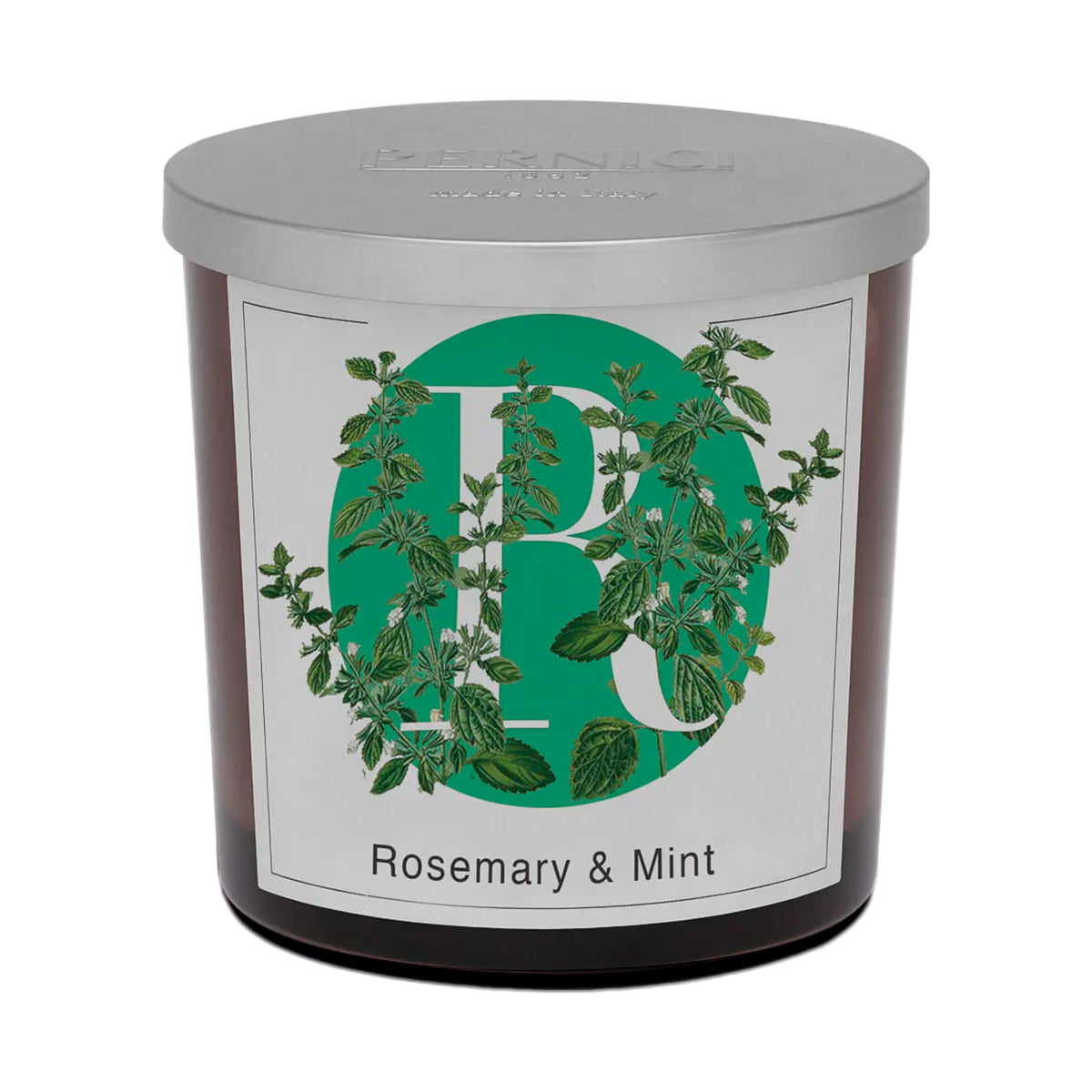 Candela Profumata Fragranza Rosmarino e Menta - Rosemary & Mint Candela Profumata PERNICI 350gr 