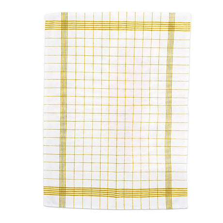 Canovaccio in Cotone e Lino Egiziano - Classic Canovaccio Daunex Giallo