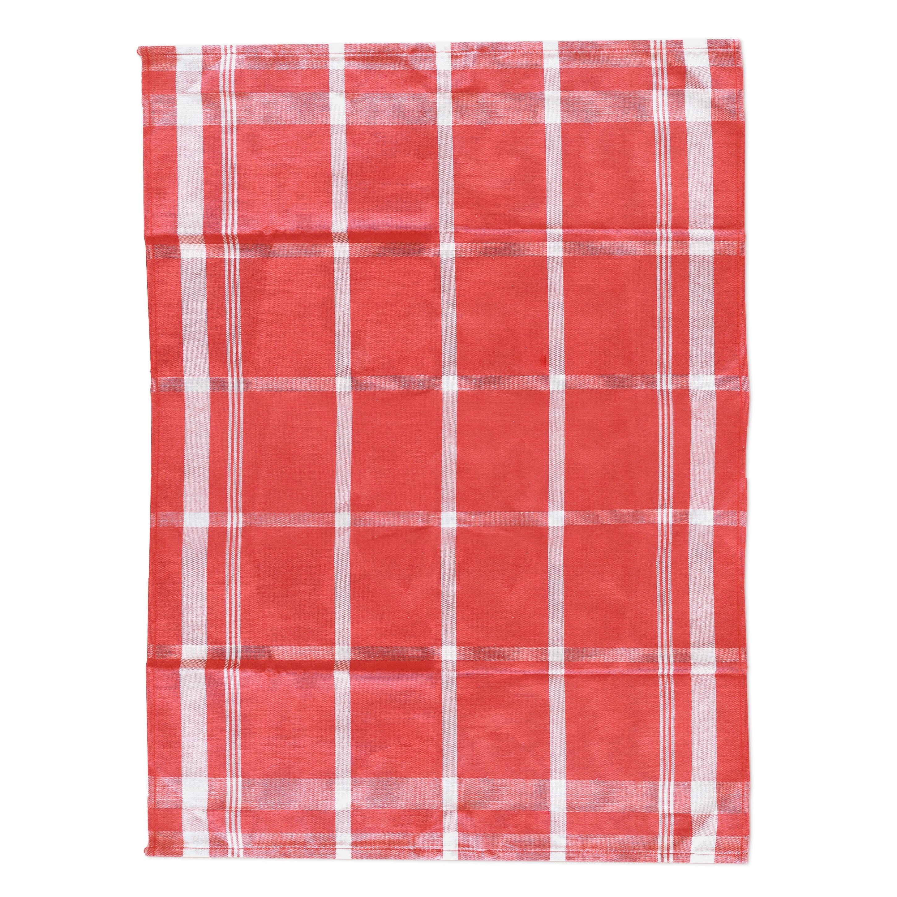 Canovaccio in Cotone Egiziano - Quadro Canovaccio Daunex Rosso