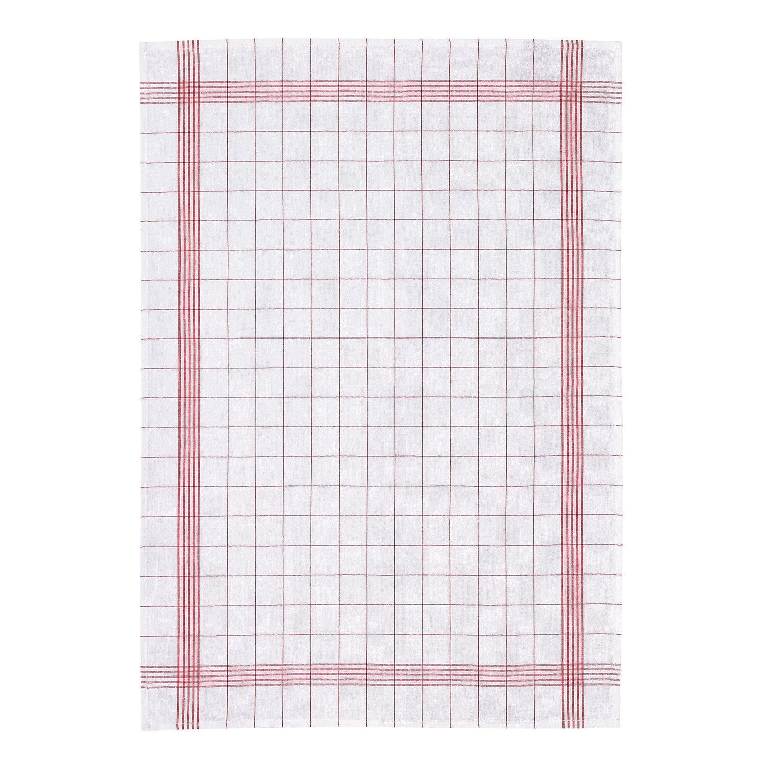 Canovaccio in Lino e Cotone a Quadri - Metis Canovaccio Winkler Rosso