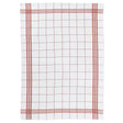 Canovaccio in Puro Cotone a quadri - Carreaux canovaccio Winkler Rosso