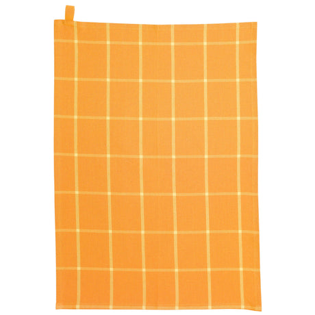 Canovaccio in Puro Cotone a Quadri - Doha canovaccio Winkler Senape