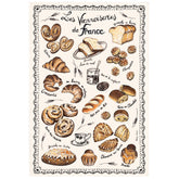 Canovaccio in Puro Cotone Fantasia Stampata - Les Viennoiseries canovaccio Winkler Ecru