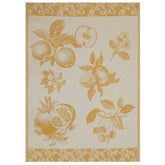 Canovaccio in Puro cotone Jacquard con fantasia fruttata canovaccio Lisolastore Giallo