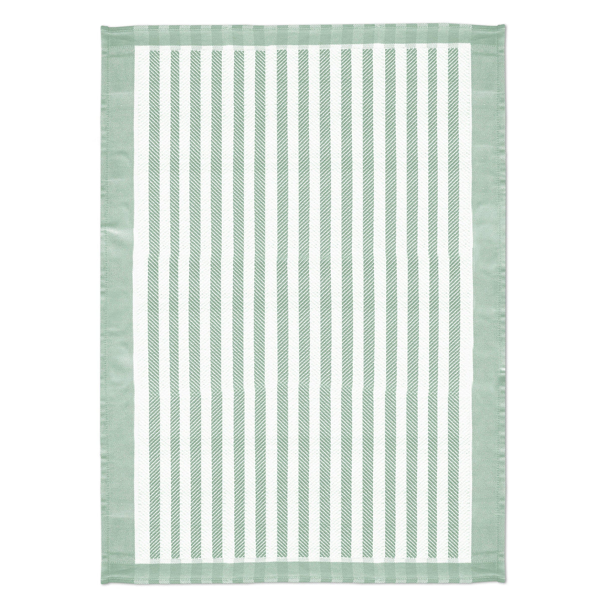 Canovaccio in Puro Cotone - Stripes Canovaccio Daunex Salvia