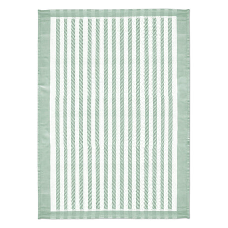 Canovaccio in Puro Cotone - Stripes Canovaccio Daunex Salvia