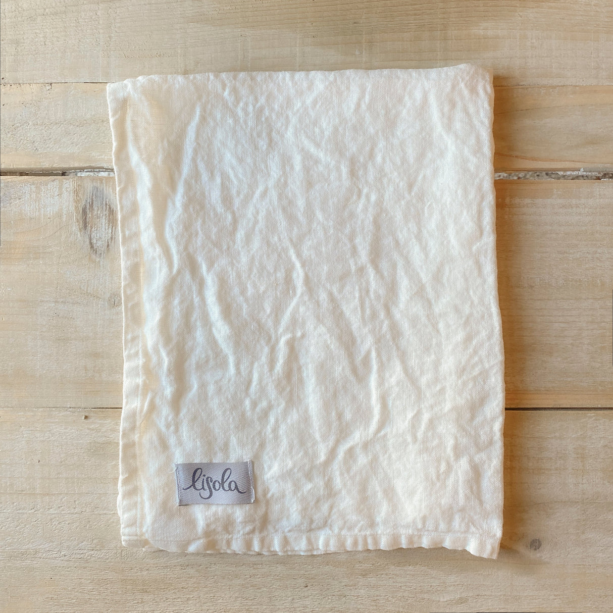 Canovaccio in Puro Lino Stonewashed - Olona canovaccio Lisola Panna