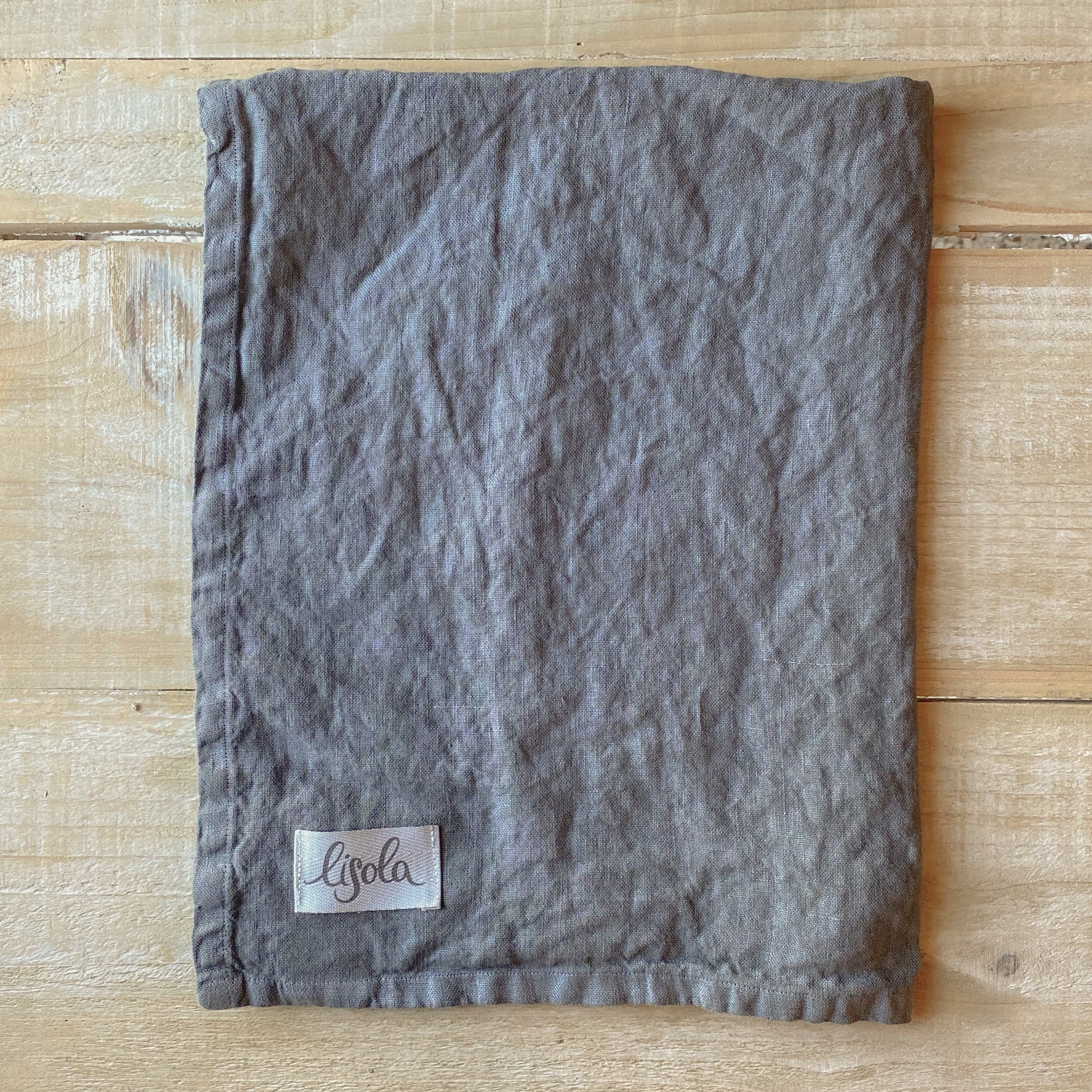 Canovaccio in Puro Lino Stonewashed - Olona canovaccio Lisola Piombo