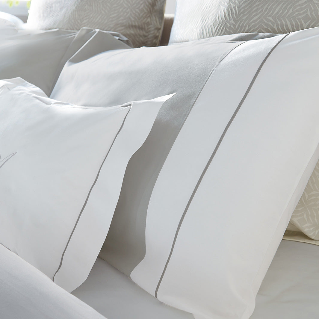 Completo Copripiumino in Percalle di Cotone Reversibile - Bicocca Copripiumino Fazzini Atelier