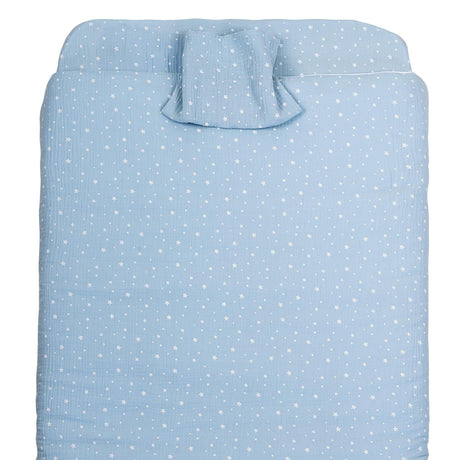 Piumino + federa + coprimaterasso - Liberty Star Set Lettino Picci Cielo