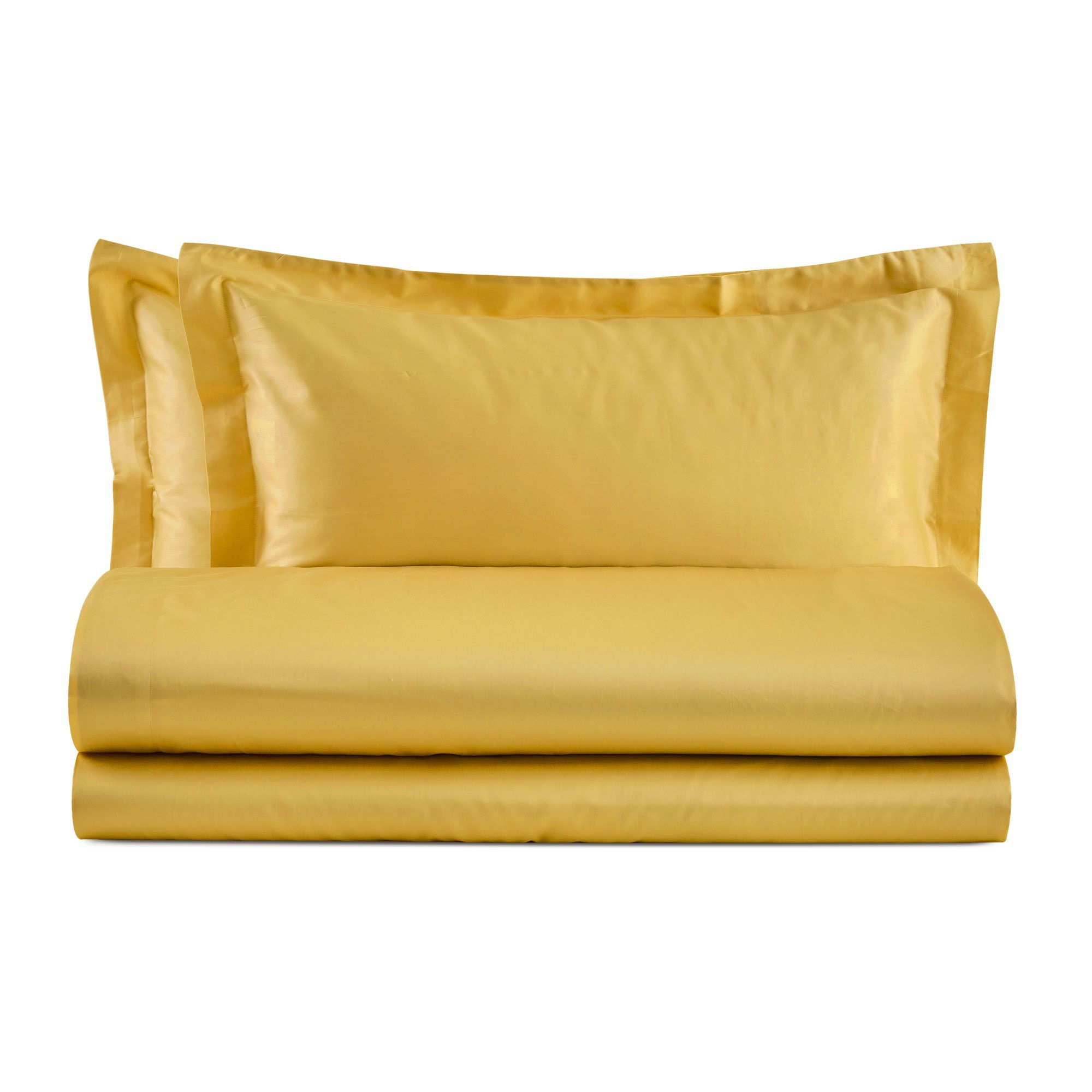 Completo Copripiumino in Raso 100% Cotone - Atene Copripiumino Lisola Matrimoniale Seitan