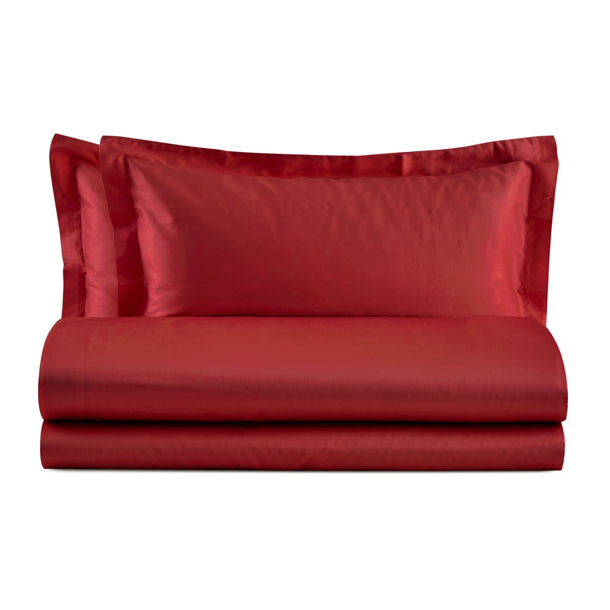 Completo Copripiumino in Raso 100% Cotone - Atene Copripiumino Lisola Matrimoniale Valenza