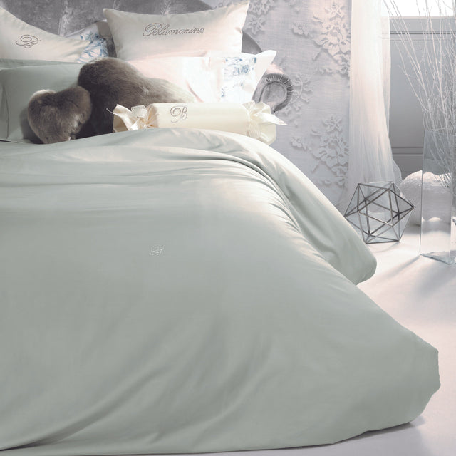 Completo Copripiumino in Raso di Cotone Tinta Unita - Lory Copripiumino Blumarine