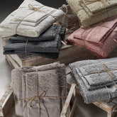 Completo Lenzuola 100% Puro Cotone Stone Washed - Bristol Lenzuola Creole Home