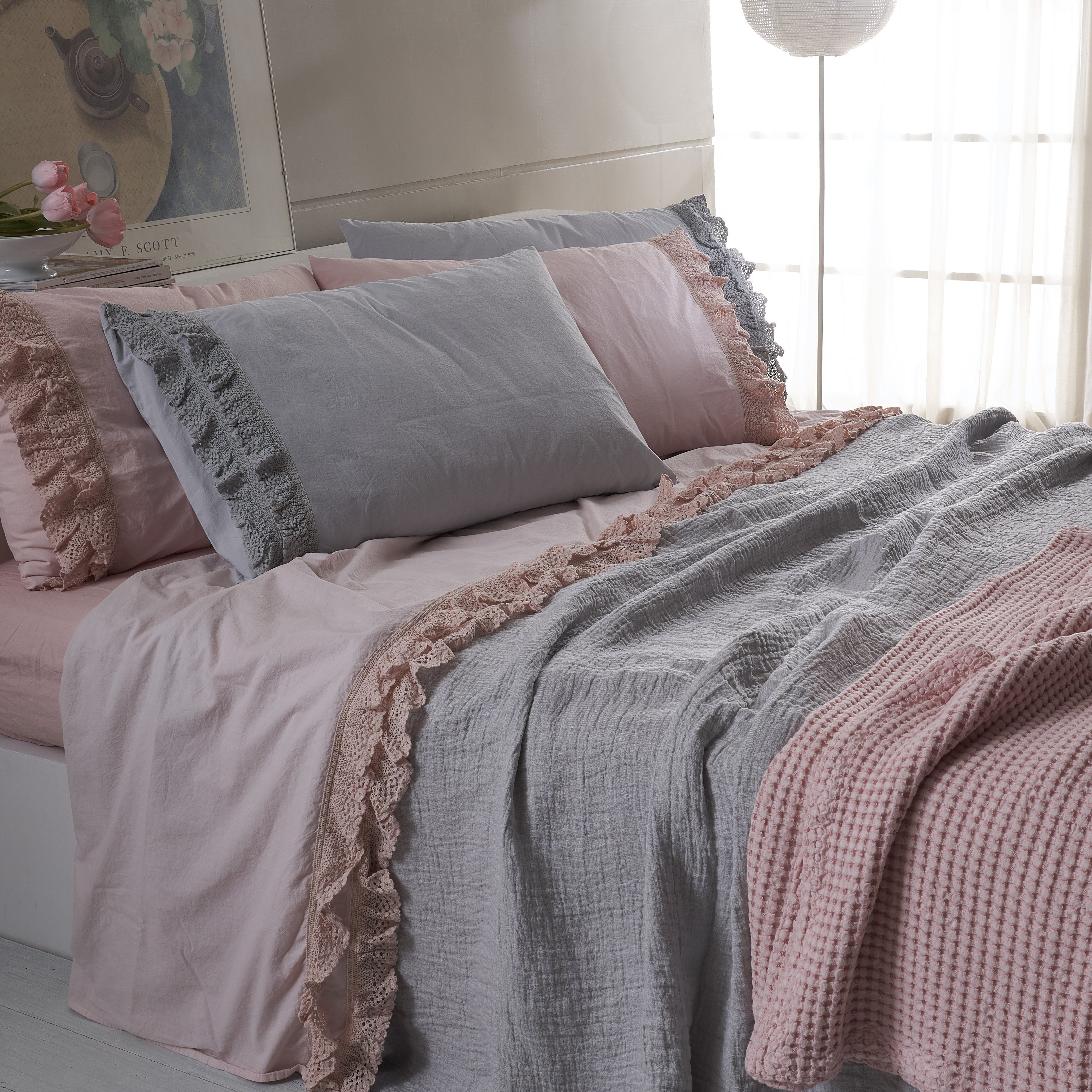 Completo Lenzuola 100% Puro Cotone - Taba Lenzuola Creole Home