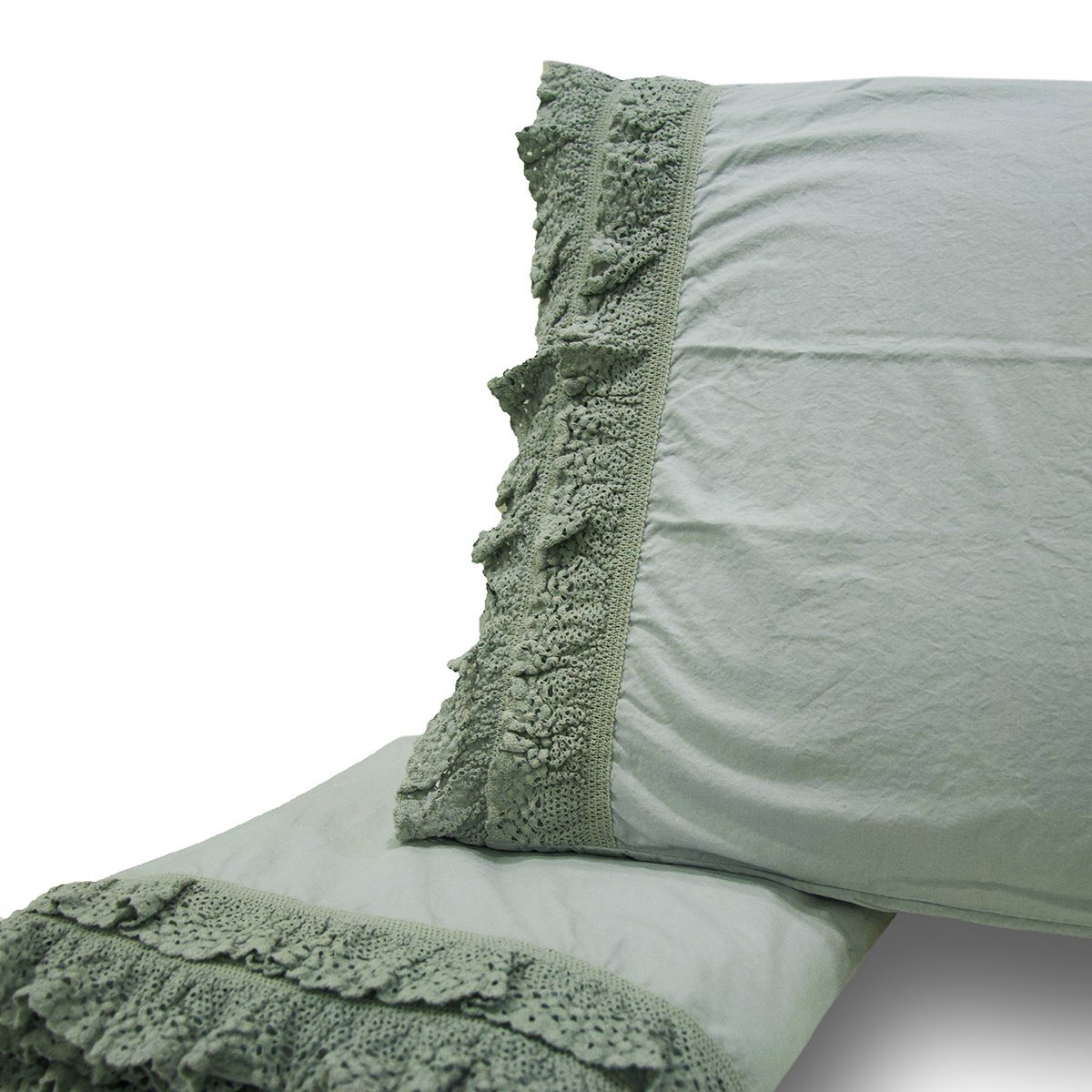 Completo Lenzuola 100% Puro Cotone - Taba Lenzuola Creole Home Singolo Mango