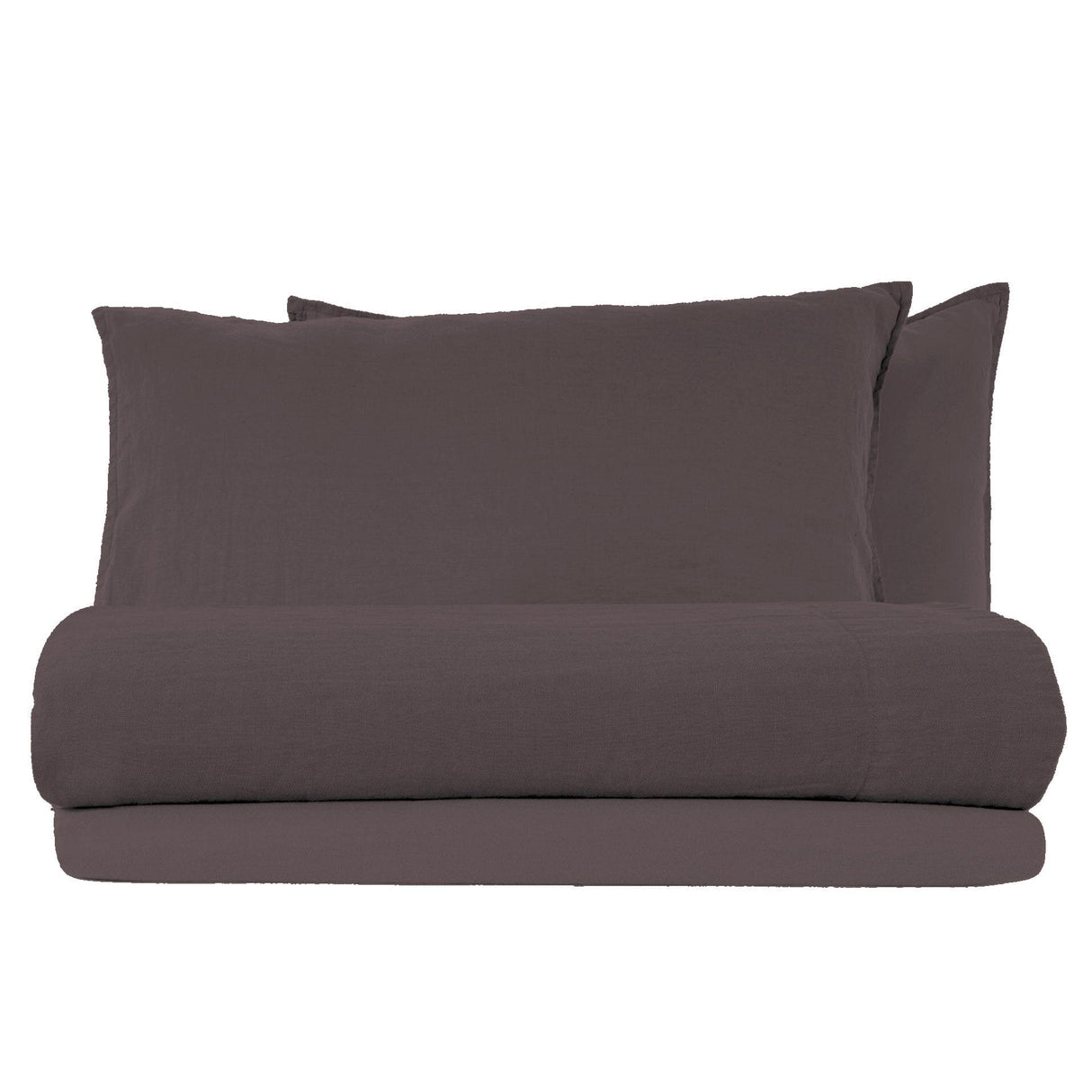 Completo Lenzuola in Lino StoneWashed No Stiro - Exclusive Lenzuola Lisola Stone Singolo Boero