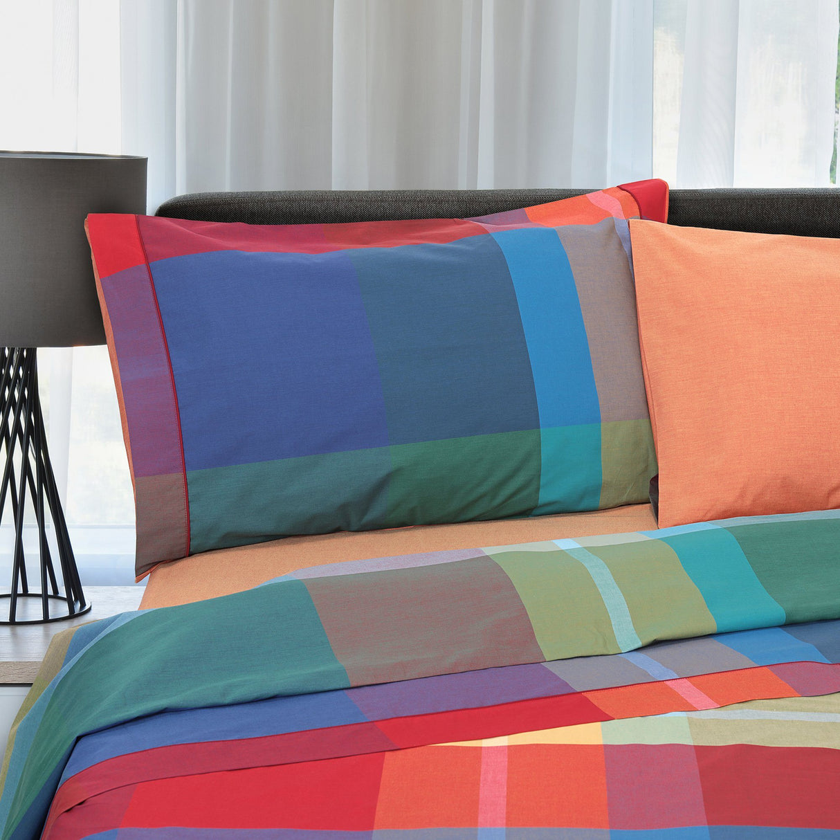 Completo Lenzuola in Percalle 100% Cotone - Norwich Lenzuola Daunex Singolo