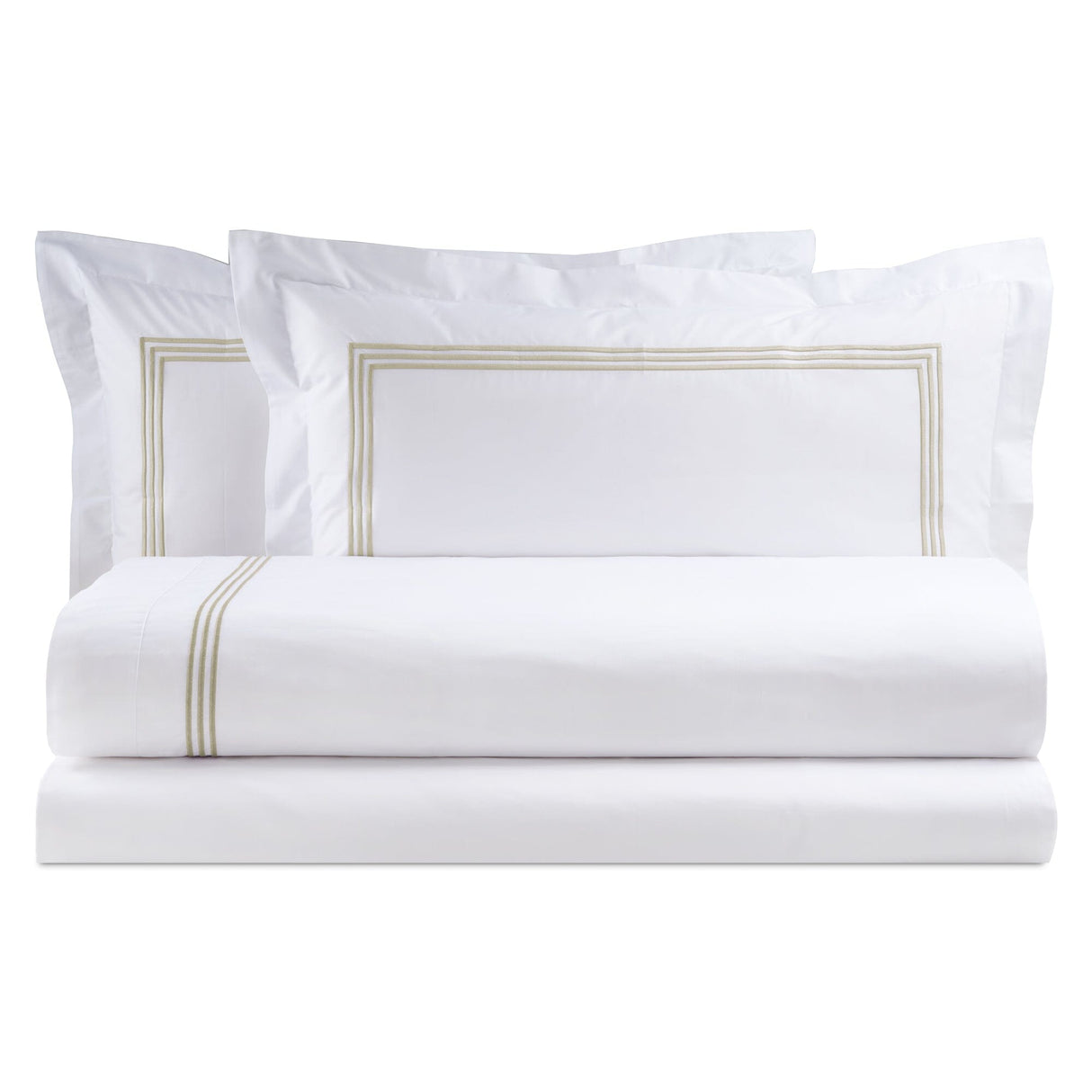 Completo Lenzuola in Percalle di Cotone con Bacchette - Daytona Lenzuola Lisola Matrimoniale Beach