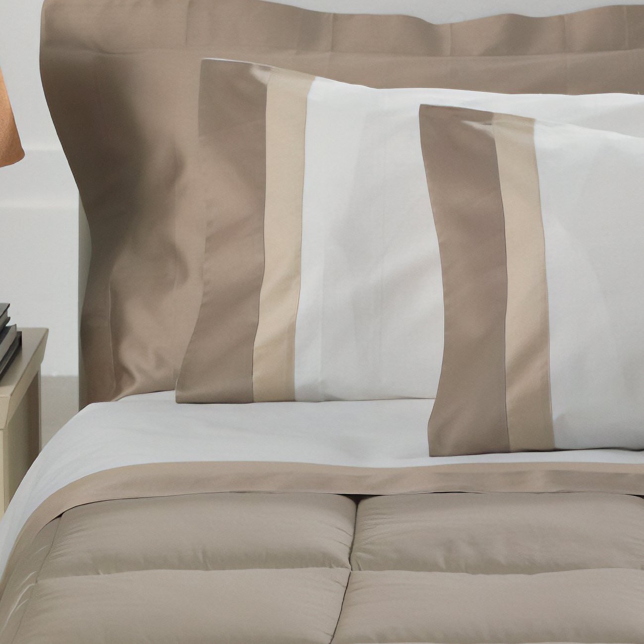 Completo Lenzuola in Puro Cotone e Balza in Raso - Spagna Lenzuola Creole Home