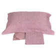 Completo Lenzuola in Raso Di Cotone - Baco Lenzuola Fazzini Matrimoniale Rosa