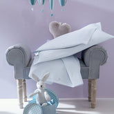 Completo Lenzuoline in Percalle di Cotone per Lettino - Coccole Completo Lenzuolino Blumarine Baby