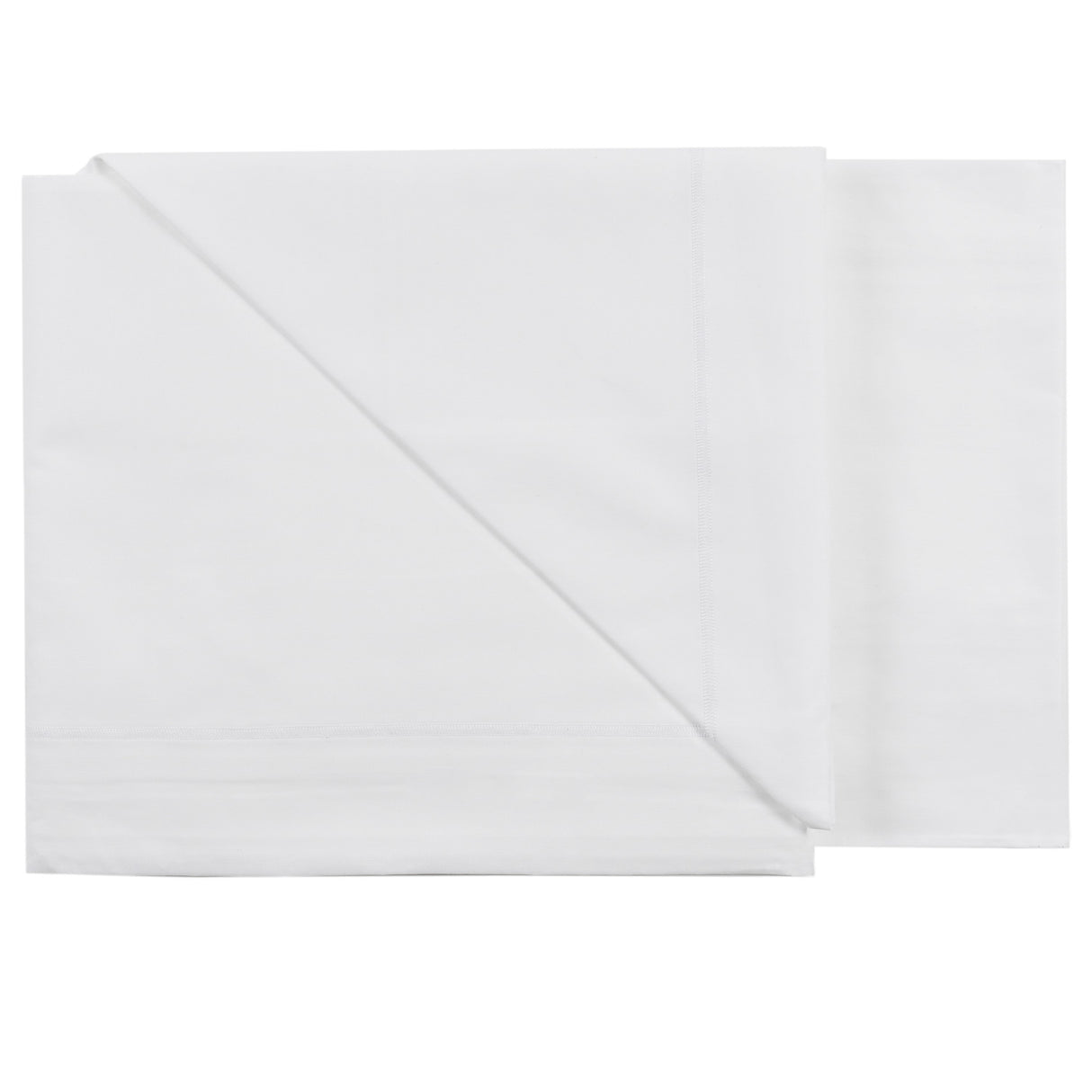 Completo Lenzuolino per Lettino in Puro Cotone con Cordoncino - Pix Completo Lenzuolino Lisola Baby Bianco