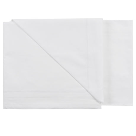 Completo Lenzuolino per Lettino in Puro Cotone con Cordoncino - Pix Completo Lenzuolino Lisola Baby Bianco