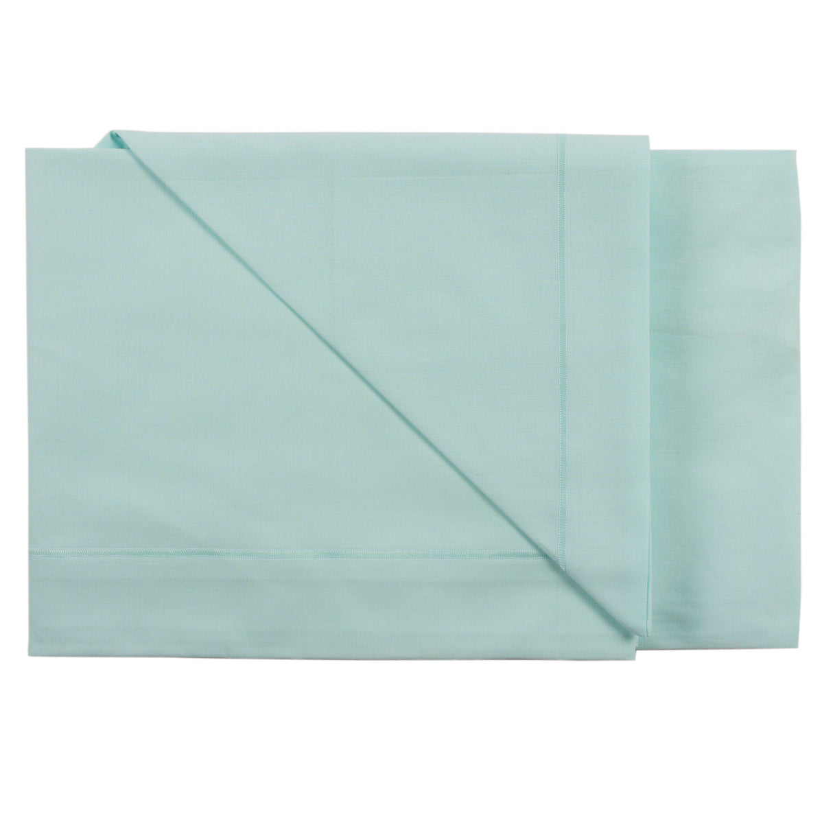 Completo Lenzuolino per Lettino in Puro Cotone con Cordoncino - Pix Completo Lenzuolino Lisola Baby Verde Acqua