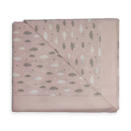 Completo Lenzuoline in Puro Cotone con Fantasia Stampata - Puff Completo Lenzuolino Lisola Baby Culla Rosa