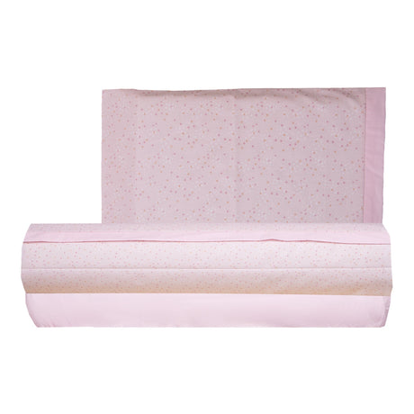 Completo Lenzuoline in Puro Cotone con Fantasia - Stellina Completo Lenzuolino Lisola Baby Lettino Rosa