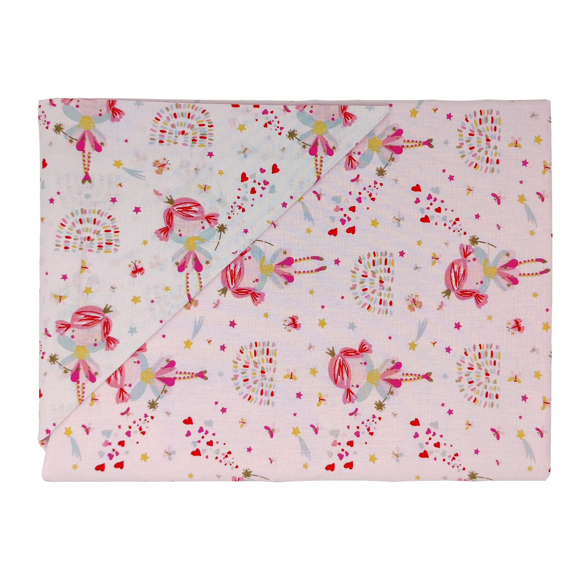 Completo Lenzuoline in Puro Cotone - Vila Completo Lenzuolino Lisola Baby Lettino Rosa