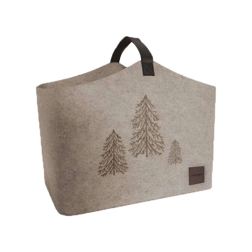 Contenitore Portaoggetti in Feltro - Abete Daunex Berg Tortora