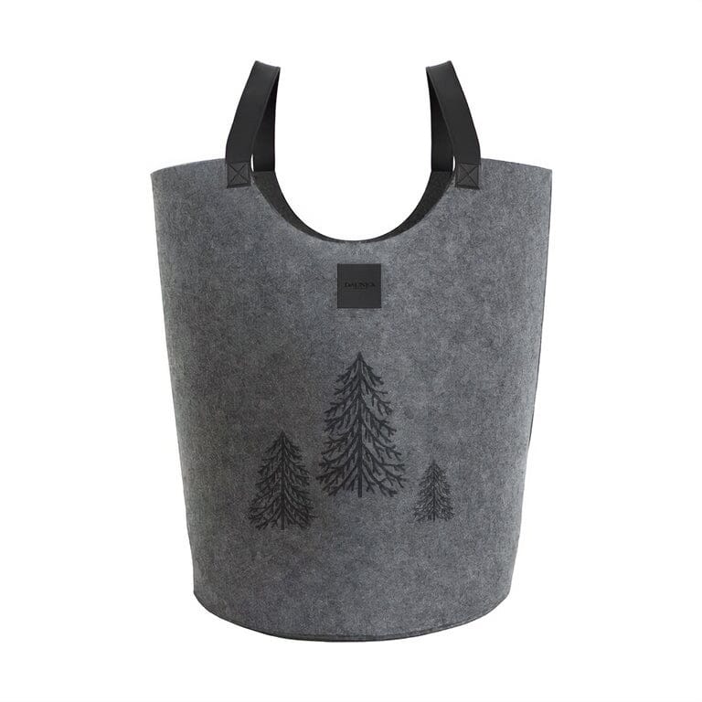 Contenitore Portaoggetti in Feltro - Abete Daunex Chalet Antracite