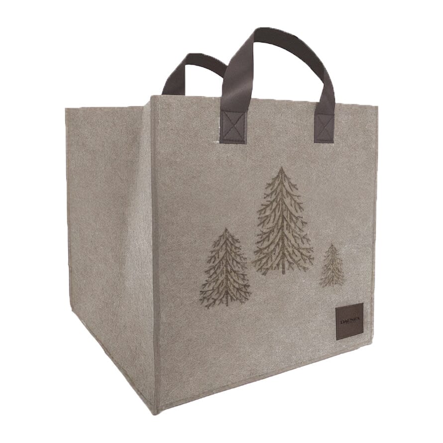 Contenitore Portaoggetti in Feltro - Abete Daunex Cube Tortora