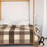 Coperta in 100% Lana - Pamela Check Coperta Marzotto