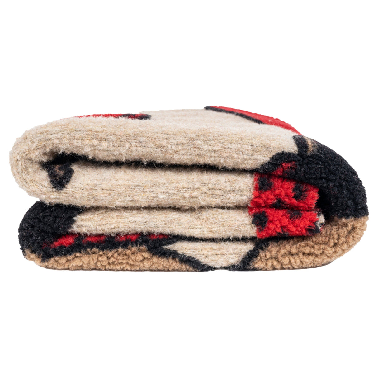 Coperta in Lana Cotta - Bonnie & Clyde Coperta i nastri di Mirta