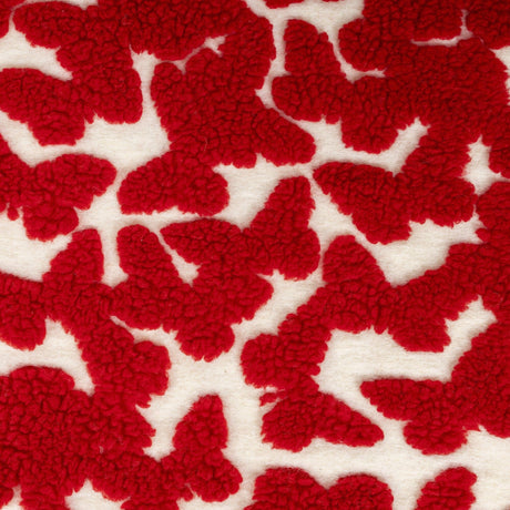 Coperta in Lana Cotta - Love in Butterfly Coperta i nastri di Mirta