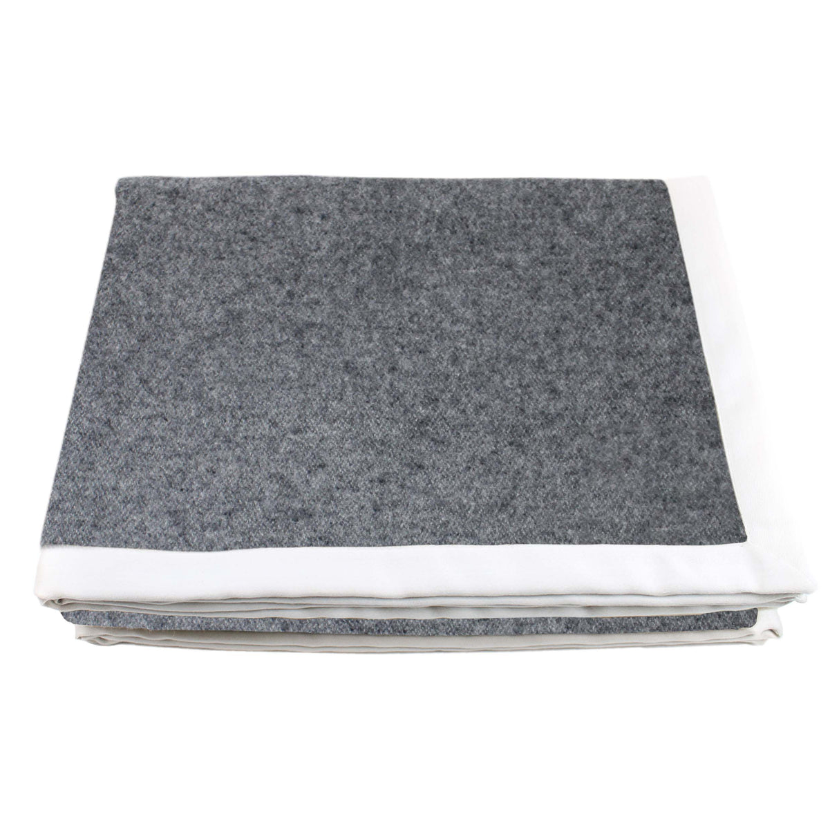 Coperta in Lana e Cashmere in Tinta Unita - Dalila Plaid Lisola Matrimoniale Grigio