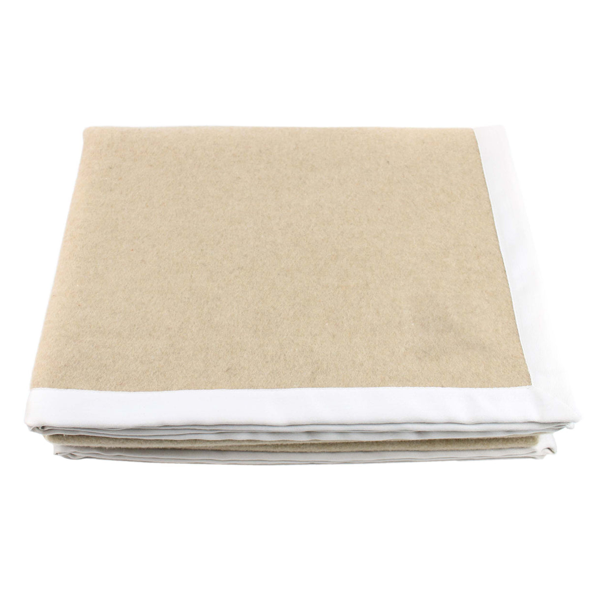 Coperta in Lana e Cashmere in Tinta Unita - Dalila Plaid Lisola Matrimoniale Tortora