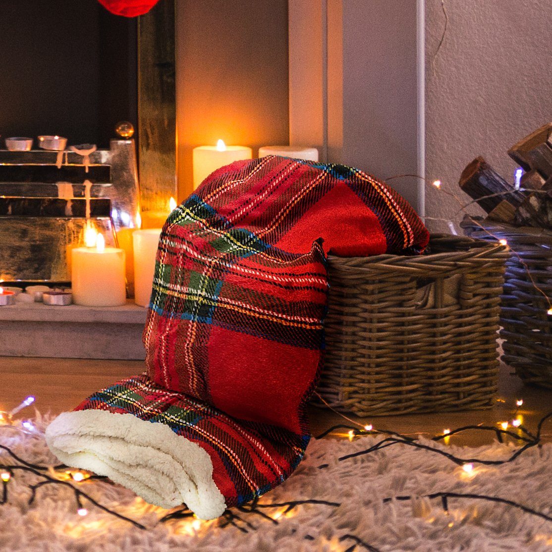 Coperta in MicroPile Scozzese - Tartan Coperta Daunex