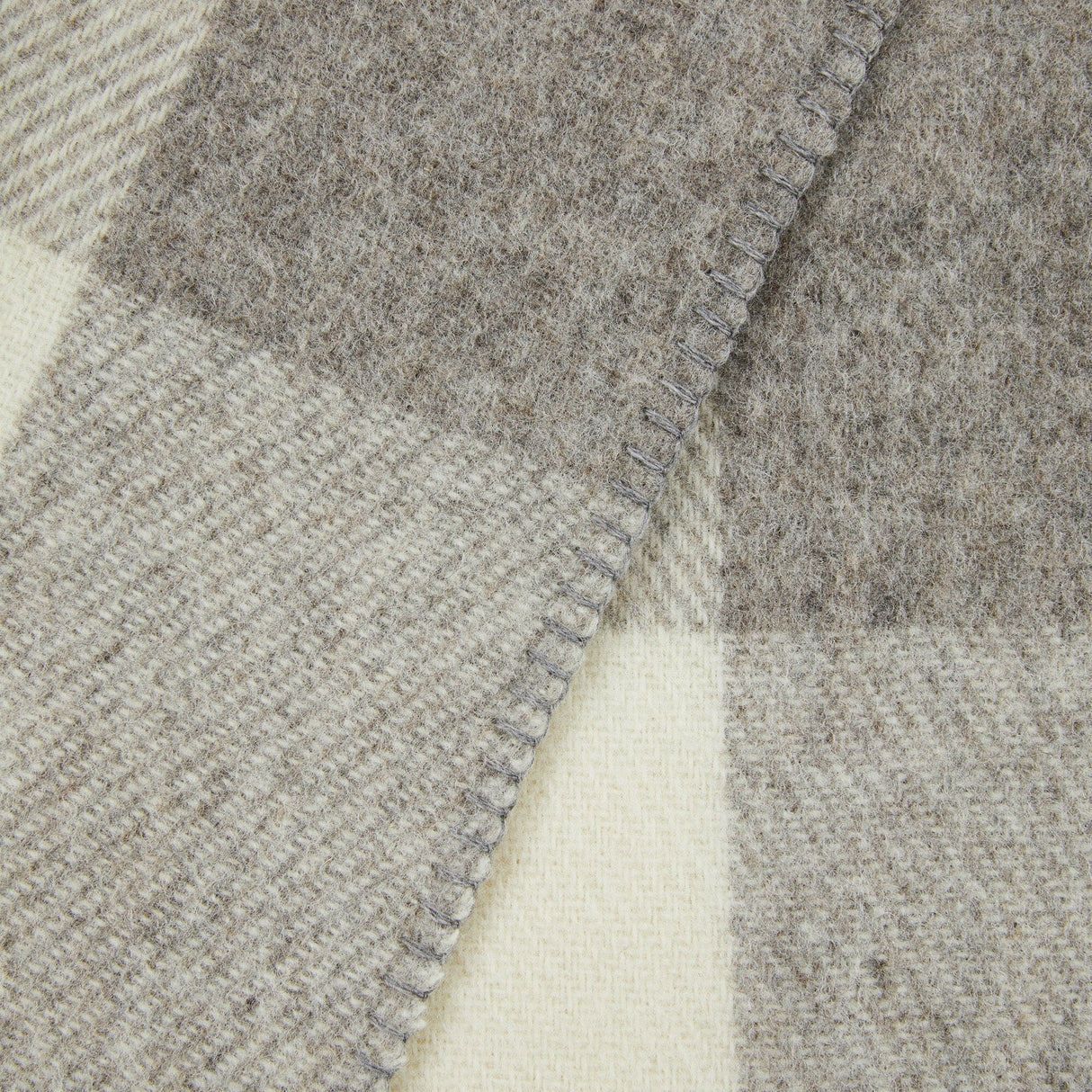 Coperta in Pura Lana Vergine Fantasia Check - Adamello Check Coperta Lanerossi