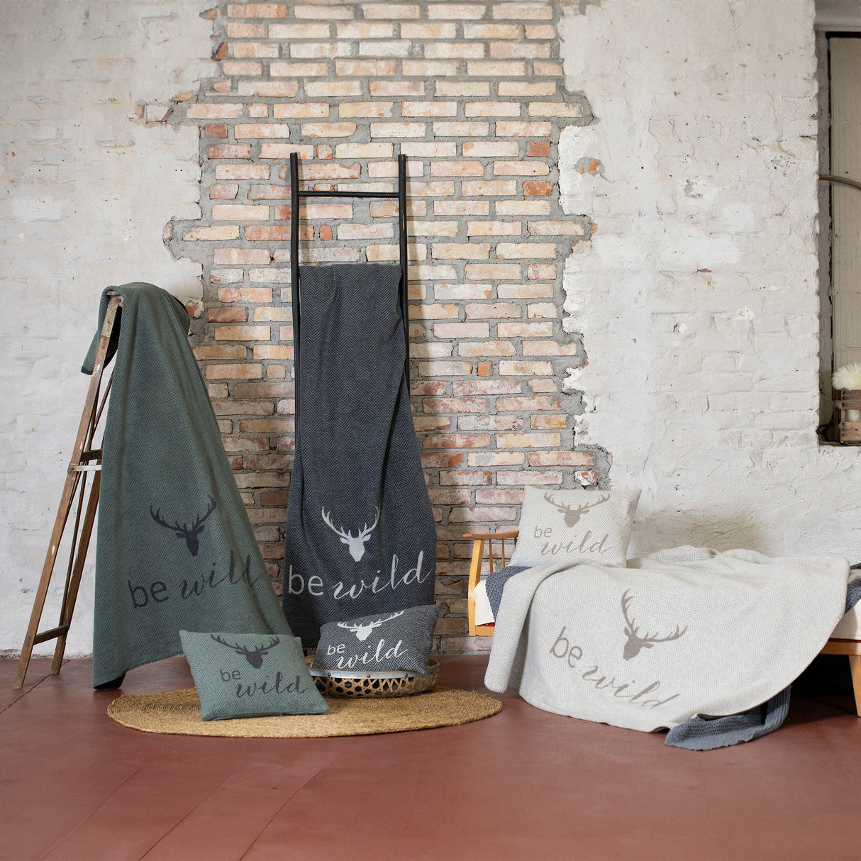 Coperta Invernale in Flanella di Cotone Fantasia Be Wild - Savona Coperta David Fussenegger