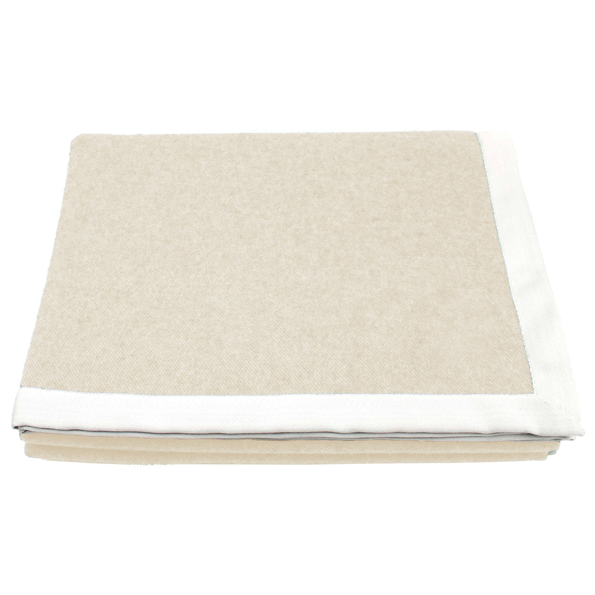 Coperta Leggera Lana e Cashmere Tinta Unita - Clara Coperta Lisola Singolo Grezzo