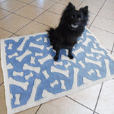 Coperta per Cani in Lana Cotta - Osso Mania Coperta Cani i nastri di Mirta