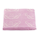 Copertina in Cotone per Culla e Carrozzina in Jacquard - Doppia B Completo Lenzuolino Blumarine Baby Cipria
