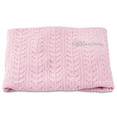 Copertina in Cotone per Culla e Carrozzina in Jacquard - Eloise Completo Lenzuolino Blumarine Baby Rosa