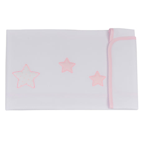 Copertina in Piquet di Puro Cotone - Petite Etoile Copertina Lisola Baby Lettino Rosa